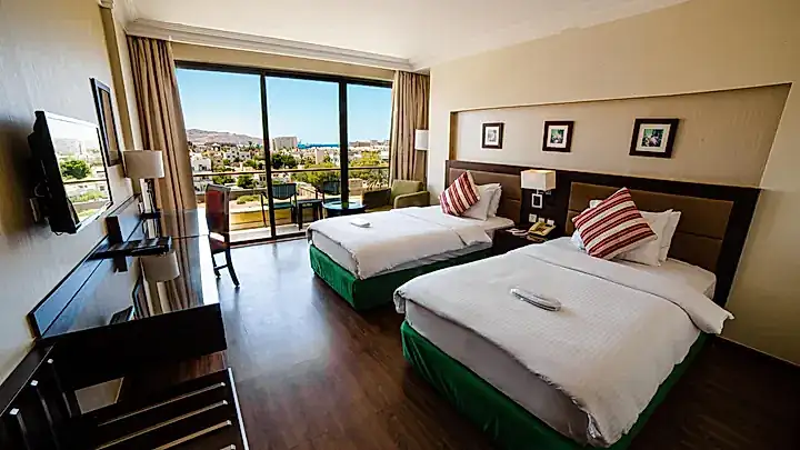 Zimmerbeispiel © Oryx Hotel Aqaba