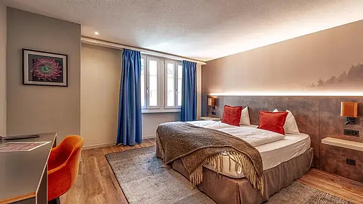 Zimmerbeispiel © The hey Hotel Interlaken