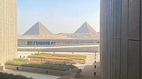 Aussicht aus dem Grand Museum