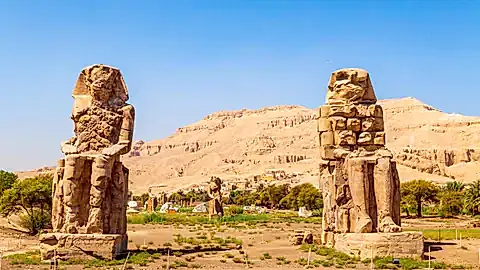 Die Memnon-Kolosse  © lizavetta - stock.adobe.com