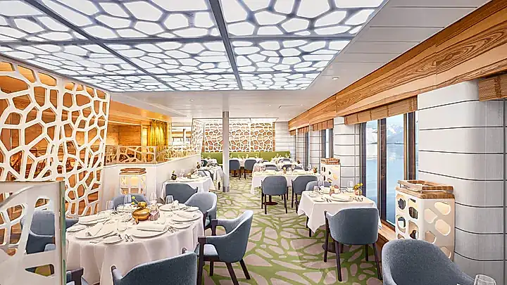 HANSEATIC spirit Hauptrestaurant
Bildquelle: HAPAG LLOYD CRUISES
