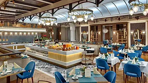Kurhotel Nove Lazne Restaurant-Bereich