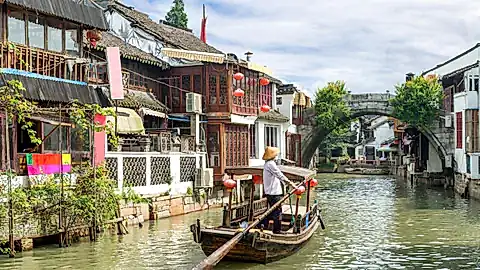 Das Wasserdorf Zhujiajiao © ake1150 -stock.adobe.com